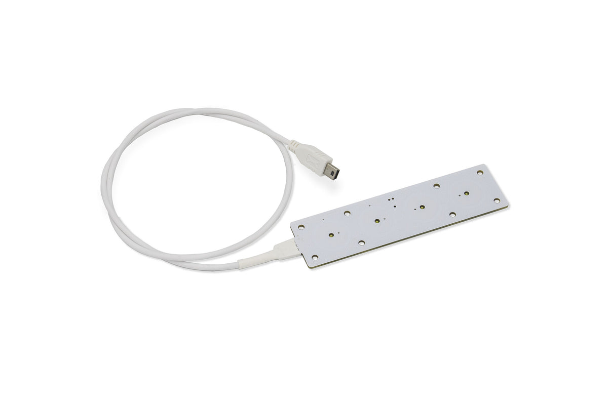 Nexmosphere X-Touch, 4 small button, Linear, White LED, 180cm cable