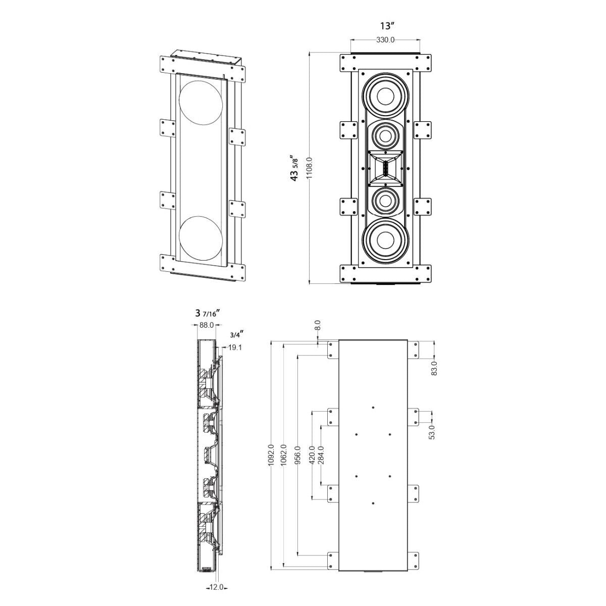 Origin Acoustics Ambisonic Systems AM5600IW