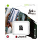 Kingston Technology 64GB micSDXC Canvas Select Plus 100R A1 C10 Single Pack w/o ADP