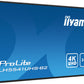 iiyama 55" Professional Digital Signage display with 4K UHD resolution and 24/7 operating time