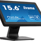 iiyama ProLite 15.6" PCAP 10 points multi-touch monitor with edge-to-edge glass and IPS panel technology