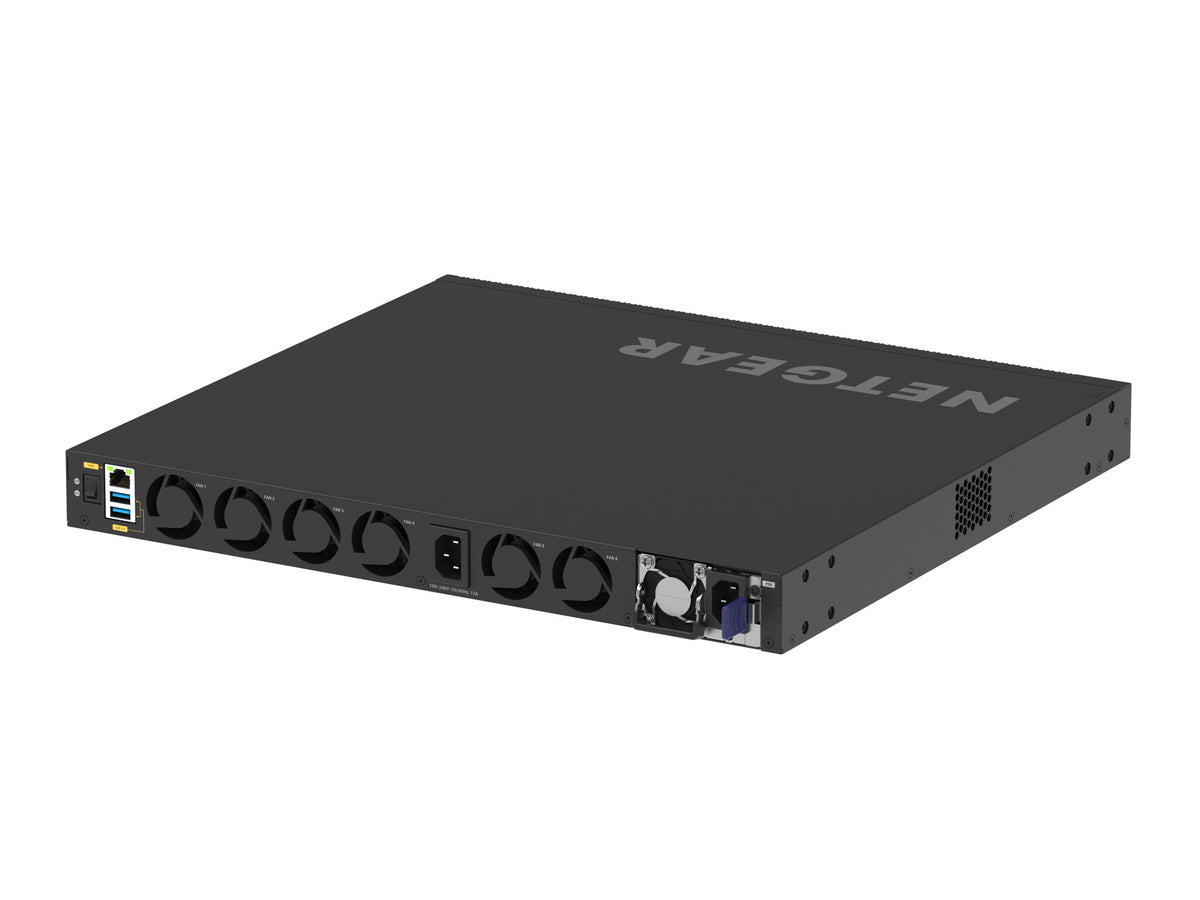 NETGEAR XSM4344C Managed L3 10G Ethernet (100/1000/10000) Power over Ethernet (PoE) 1U Black