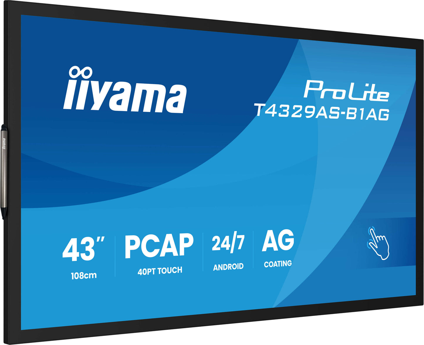 iiyama 43" All-in-One PCAP Interactive Display for Smart Collaboration Spaces