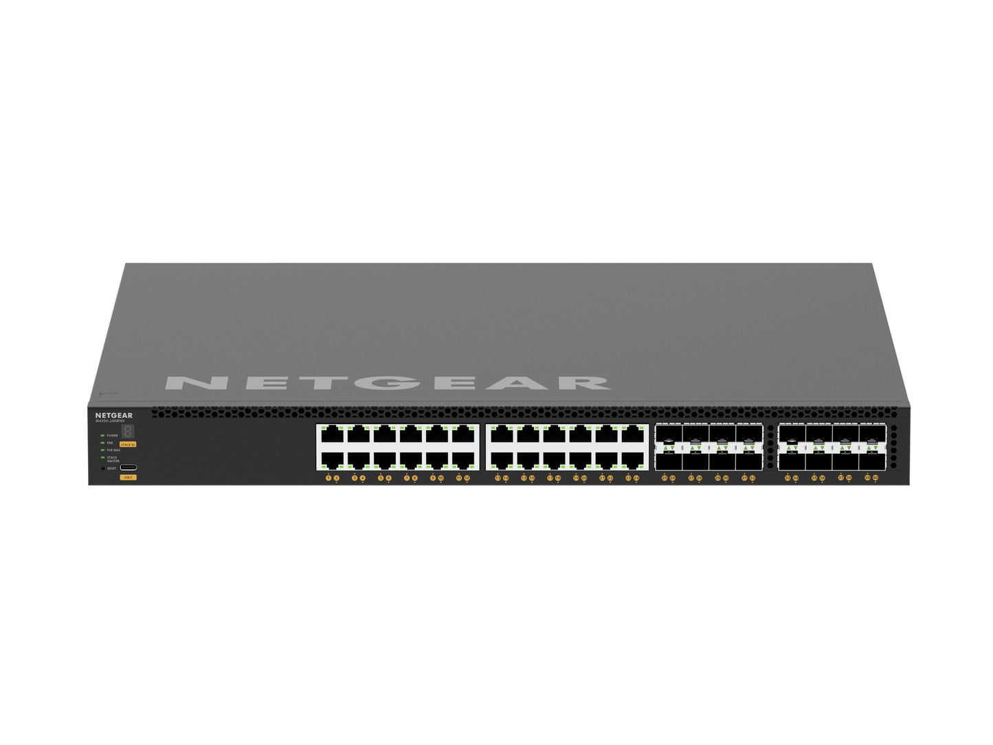 NETGEAR XSM4340V Managed L3 10G Ethernet (100/1000/10000) Power over Ethernet (PoE) 1U Black