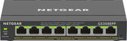 NETGEAR GS308EPP Managed L2/L3 Gigabit Ethernet (10/100/1000) Power over Ethernet (PoE) Black