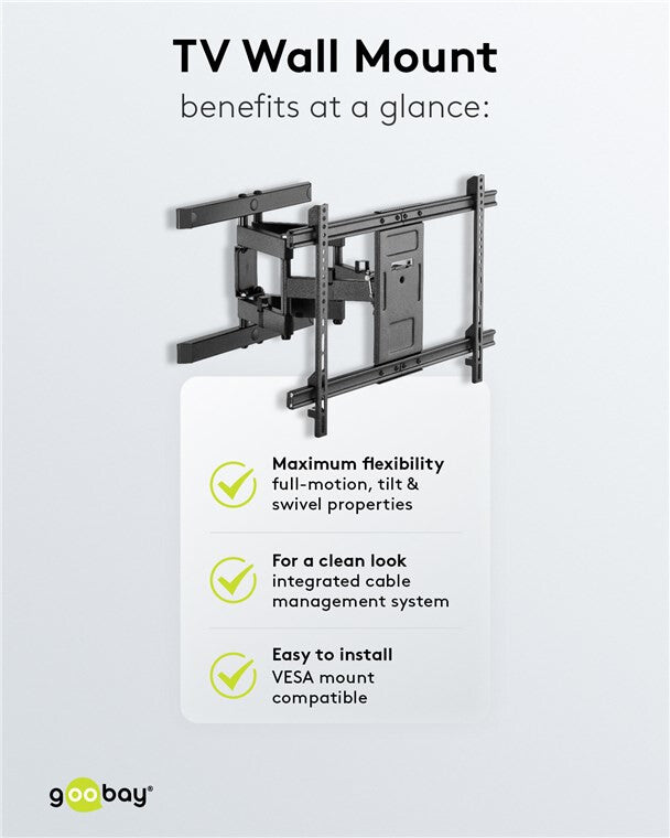 Wall mount Pro FULLMOTION (L)