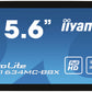 iiyama ProLite TF1634MC-B8X computer monitor 39.6 cm (15.6") 1920 x 1080 pixels Full HD LED Touchscreen Multi-user Black