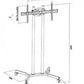 Techly 37-70" Floor Stand for LCD / LED / Plasma TV" ICA-TR4