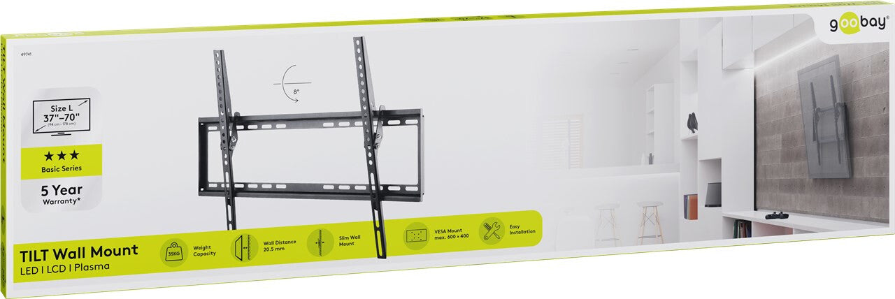 Goobay TV wall mount Basic TILT (L)