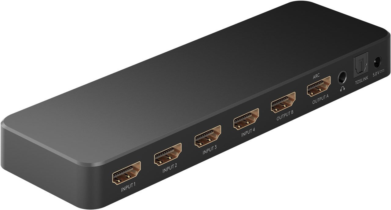 HDMI Matrix Switch 4 to 2 (4K @ 60 Hz)