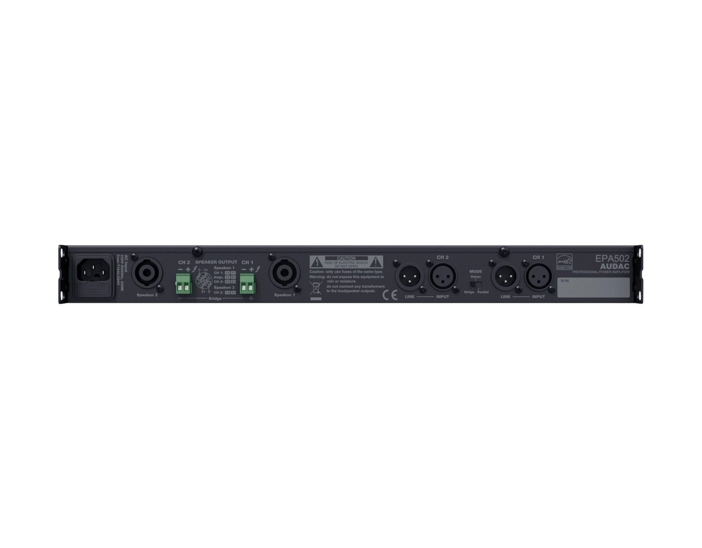 EPA502 Dual-channel Class-D amplifier 2 x 500W
