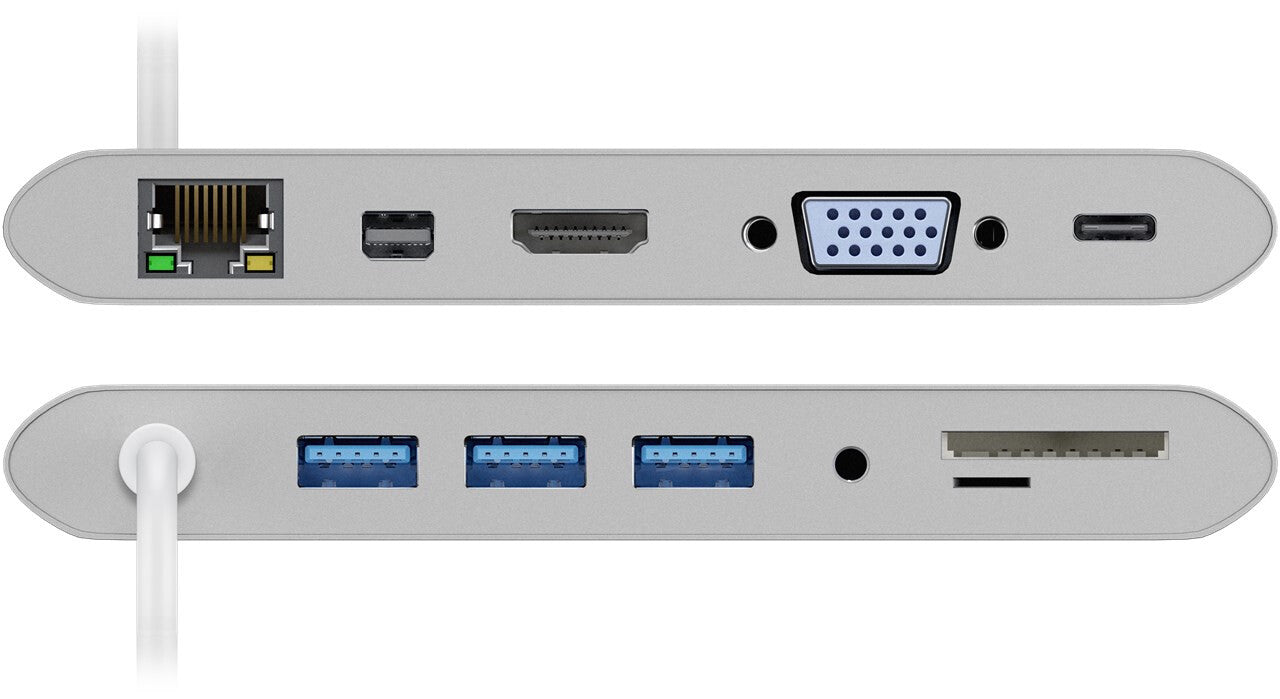 USB-C™ Aluminium Multiport Adapter