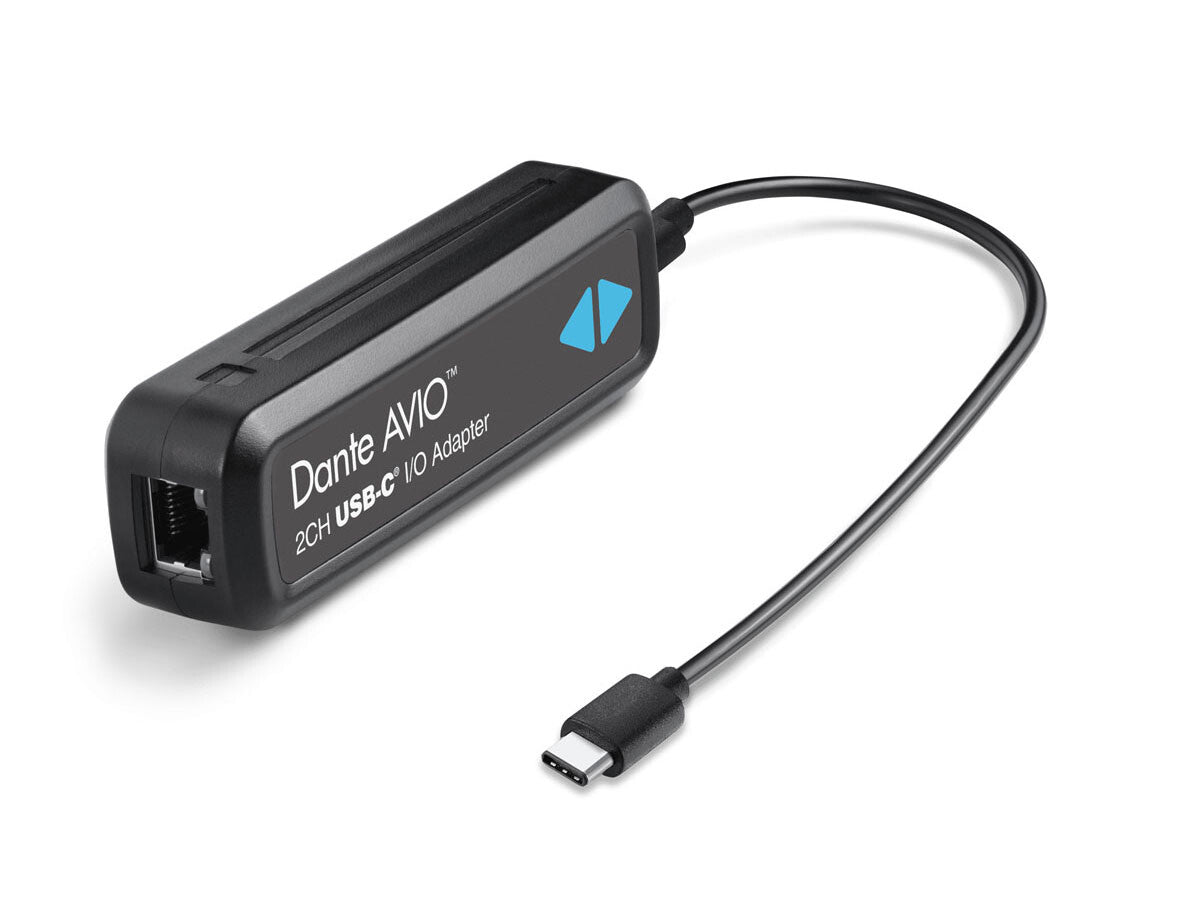 Audinate Dante AVIO USBC IO Adapter 2x2