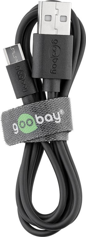 Goobay Micro-USB Charging and Sync Cable, 1 m