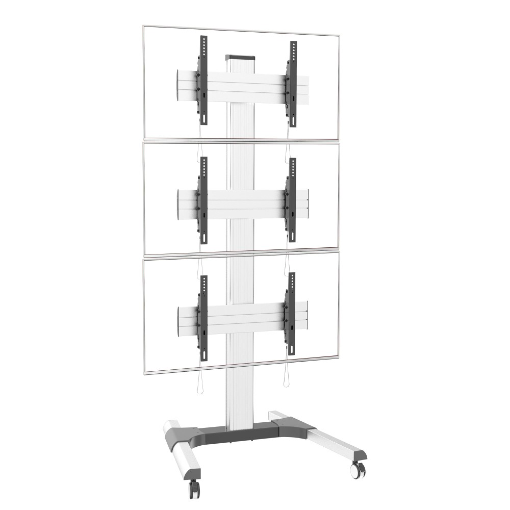 ICA-TR3VW Trolley for 3 monitors (video wall), 32-55"