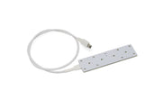 Nexmosphere X-Touch, 4 small button, Linear, White LED, 180cm cable