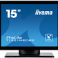 iiyama ProLite T1521MSC-B2 computer monitor 38.1 cm (15") 1024 x 768 pixels XGA LED Touchscreen Tabletop Black