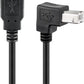 Goobay USB 2.0 Hi-Speed Cable 90°, black