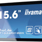 iiyama ProLite TF1634MC-B8X computer monitor 39.6 cm (15.6") 1920 x 1080 pixels Full HD LED Touchscreen Multi-user Black