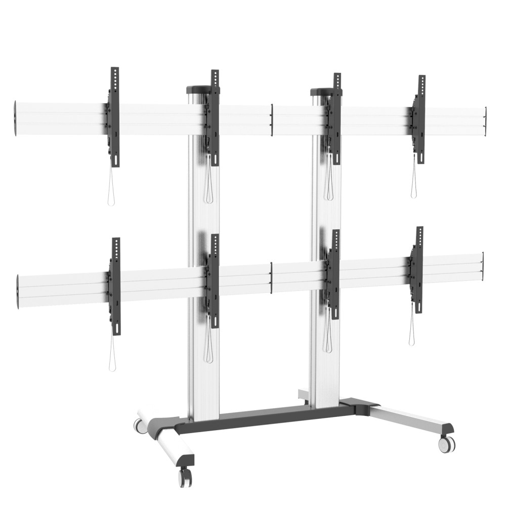 ICA-TR4VW Trolley for 4 monitors (video wall), 32-55"