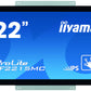 iiyama ProLite TF2215MC-B2 computer monitor 54.6 cm (21.5") 1920 x 1080 pixels Full HD LED Touchscreen Multi-user Black