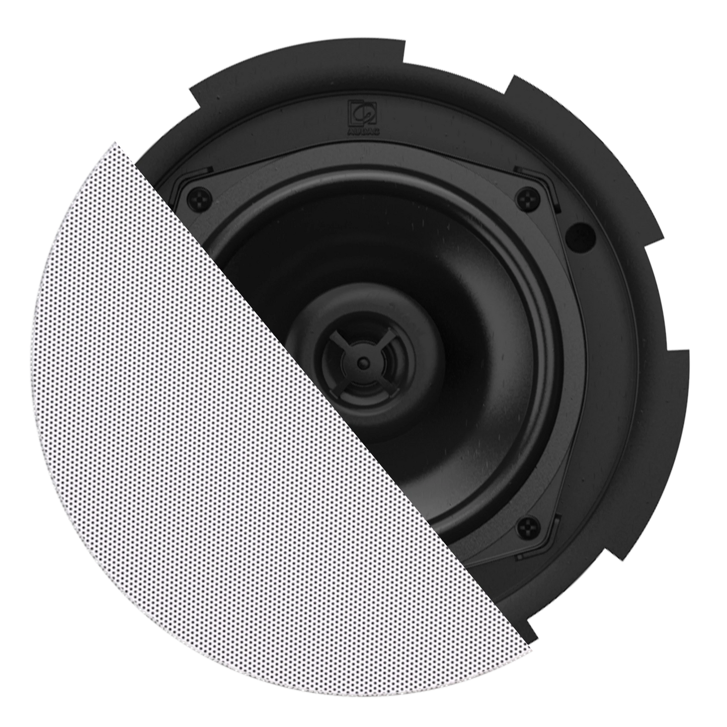 AUDAC CIRA5 QuickFit™ 2-way 5 1/4" ceiling speaker with TwistFix™ grill