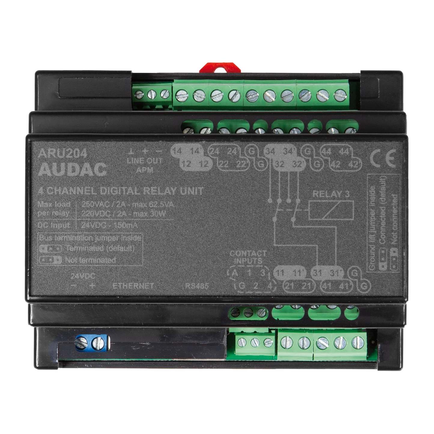 ARU204 Multi-channel digital relay unit - 4 relays