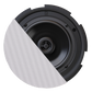 CIRA724 2-way 6.5" ceiling speaker with QuickFit™ and TwistFix™ grill