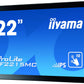 iiyama ProLite TF2215MC-B2 computer monitor 54.6 cm (21.5") 1920 x 1080 pixels Full HD LED Touchscreen Multi-user Black