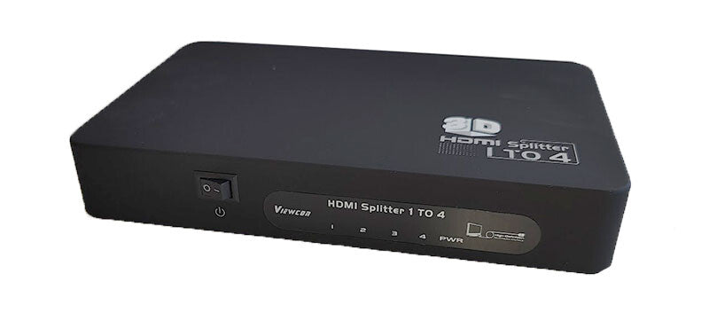 HDMI Splitter 1enhed til 4enheder 1080p