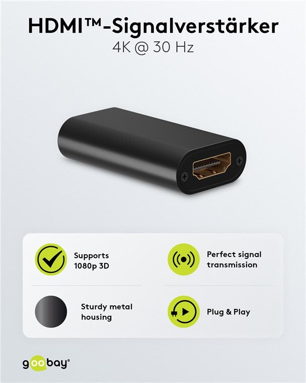 HDMI™ Repeater 4K @ 30 Hz