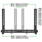 ICA-SP-SB06 Universal Soundbar Bracket