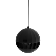 ASP20 100V Spherical hanging sound projector, Black