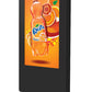 OT55E4 55" Freestanding Outdoor Digital Poster, 24/7, 2,500 cd/m²