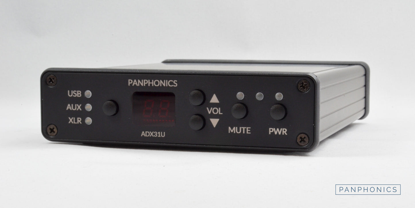 Panphonics ADX-31-U Amplifier with USB, AUX, XLR