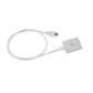 Nexmosphere X-Touch, 1 small button, Rectangular, White LED, 180cm cable