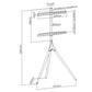ICA-TR18SAM Tripod Floor Stand, 45-65"