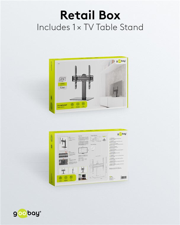 Tabletop TV Stand Basic Fix