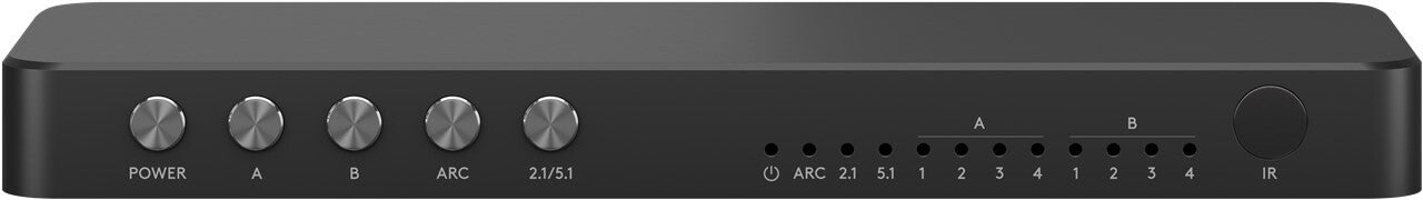 HDMI Matrix Switch 4 to 2 (4K @ 60 Hz)