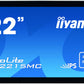 iiyama ProLite TF2215MC-B2 computer monitor 54.6 cm (21.5") 1920 x 1080 pixels Full HD LED Touchscreen Multi-user Black