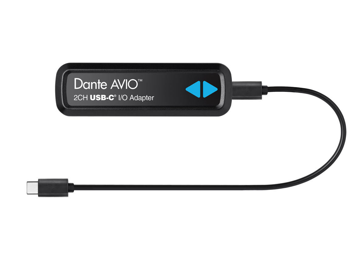 Audinate Dante AVIO USBC IO Adapter 2x2