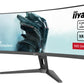 iiyama G-MASTER RED EAGLE CURVED computer monitor 114.3 cm (45") 5120 x 1440 pixels Dual QHD LED Black