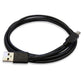 Nexmosphere USB-micro USB powersupply cable, 500cm, black