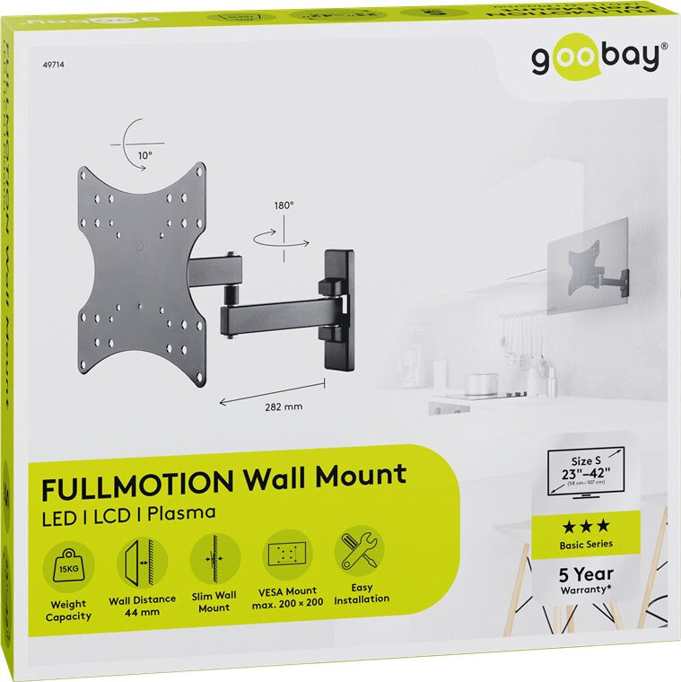 Wall mount Basic FULLMOTION (S)