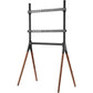 ICA-TR19 Floor Stand, 49-70", Wood, Black/Dark Wallnut