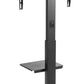 Goobay TV Floor Stand Basic (Size L), 37"-70", up to 40 kg, black