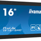 iiyama ProLite TF1615MC-B1 computer monitor 39.6 cm (15.6") 1920 x 1080 pixels Full HD Touchscreen Black
