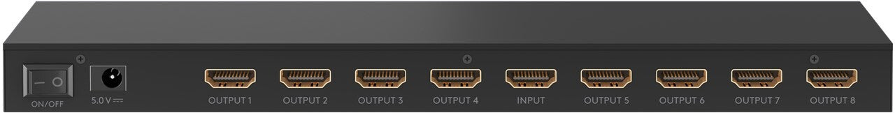 HDMI Splitter 1 to 8 (4K @ 60 Hz)