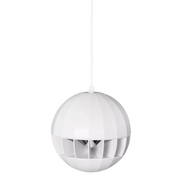 ASP20 100V Spherical hanging sound projector, White