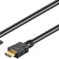 DVI-D/HDMI™ Cable, 1m